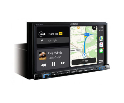 Мультимедиа 1-DIN с 7" монитором Alpine INE-W720D