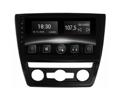 Штатная магнитола Gazer CM6510-5LA Skoda Yeti (5L) - auto conditi oner (2009-2013)