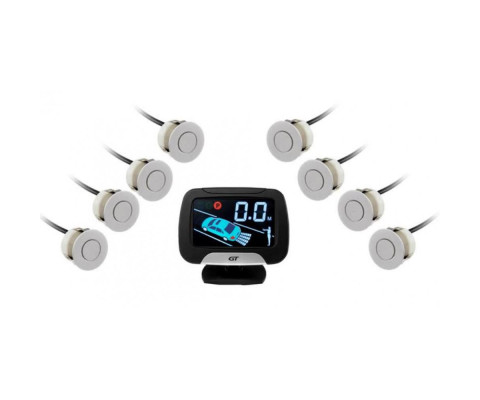 Парктроник GT P Drive 8 silver (P DR8 Silver)