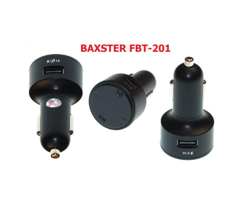 ФМ-модулятор с функцией громкой связи BAXSTER FBT-201 ФМ-модулятор с функцией громкой связи BAXSTER FBT-201
