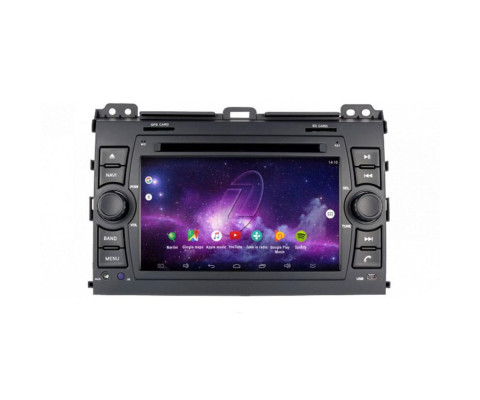 Штатная магнитола Gazer CM6007-TYT Toyota Prado (J120) 2002-2009