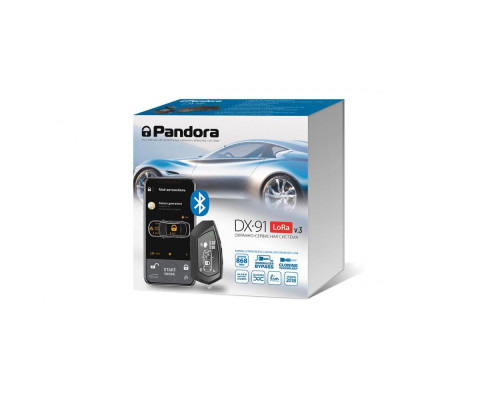 Автосигнализация Pandora DX 91 LoRa v.3 с сиреной