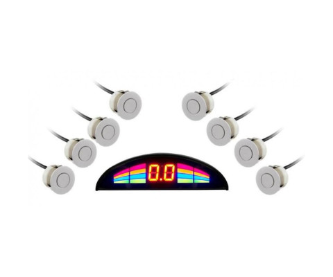 Парктроник GT P Rainbow 8 silver (P RB8 Silver) Парктроник GT P Rainbow 8 silver (P RB8 Silver)