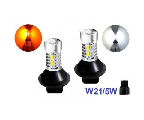 Лампа DRL+поворот Baxster SMD Light 5730 W21 (20 Smd)