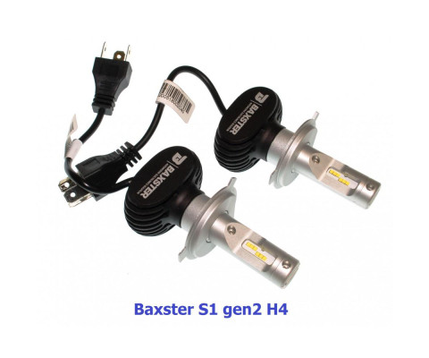 Лампы светодиодные Baxster S1 gen2 H4 6000K (2 шт) Лампы светодиодные Baxster S1 gen2 H4 6000K (2 шт)