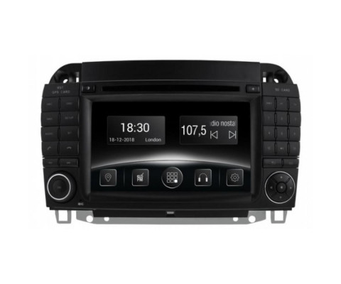 Штатная магнитола Gazer CM5007-W220 Mercedes S (W220) (1998-2005) Штатная магнитола Gazer CM5007-W220 Mercedes S (W220) (1998-2005)