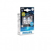 Лампа светодиодная Philips W5W X-Treme Vision LED, 8000K, 2шт/блистер 127998000KX2