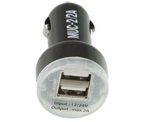 Зарядное устройство USB Mystery MUC 2/2A 12/5V 2А Зарядное устройство USB Mystery MUC 2/2A 12/5V 2А