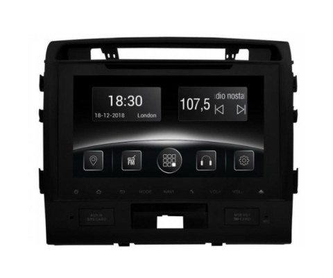 Штатная магнитола Gazer CM5510-J200 Toyota LC 200 (J200) (2007-2015)
