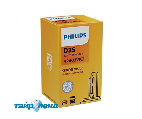 Ксеноновая лампа Philips D3S 42403 VIС1 Vision (ориг)
