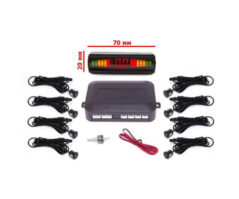 Парктроник BAXSTER PS-818-11 черный Парктроник BAXSTER PS-818-11 черный