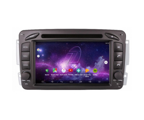 Штатная магнитола Gazer CM6007-W163 Mercedes E, CLK, ML, G (1998-2006) Штатная магнитола Gazer CM6007-W163 Mercedes E, CLK, ML, G (1998-2006)