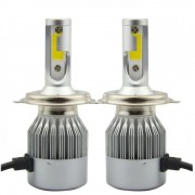 Лампы светодиодные C6 H4 12-24V COB (2шт)