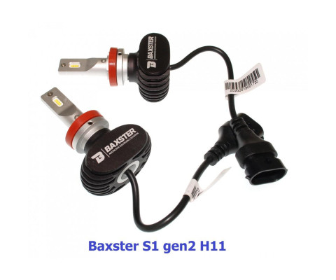 Лампы светодиодные Baxster S1 gen2 H11 5000K (2 шт)