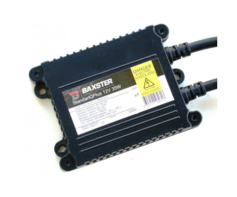 Блок розжига BAXSTER HX35-37B-G2 StandartQPlus 12V 35W (24 мес) Блок розжига BAXSTER HX35-37B-G2 StandartQPlus 12V 35W (24 мес)