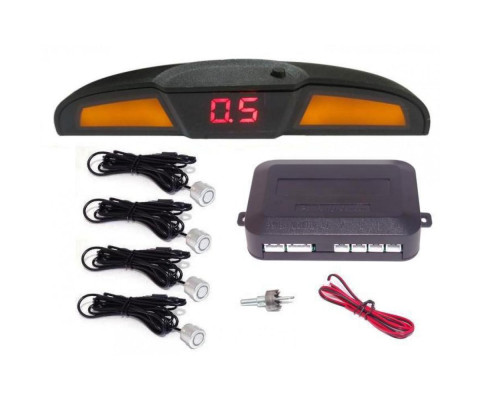 Парктроник BAXSTER PS-418-10 серебро Парктроник BAXSTER PS-418-10 серебро