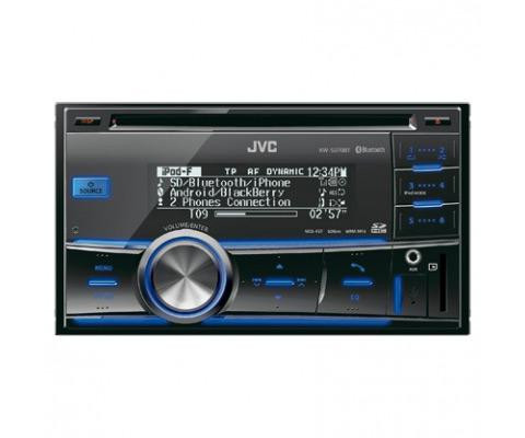 2-DIN CD/MP3-ресивер JVC KW-SD70BTEYD