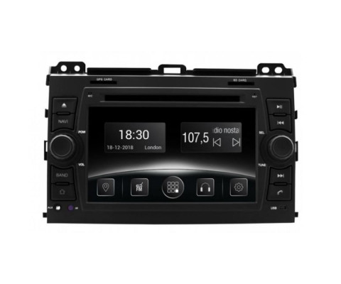 Штатная магнитола Gazer CM5007-TYT Toyota Prado (J120) (2002-2009)