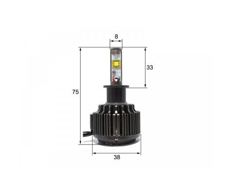 Лампы светодиодные Sho-Me H3 6000K 30W LED G1.1 (2 шт)