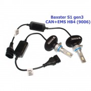 Лампы светодиодные Baxster S1 gen3 HB4 (9006) 5000K CAN+EMS (2 шт)