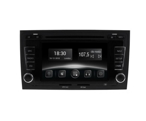 Штатная магнитола Gazer CM5007-8E AUDI A4 (2002-2008)