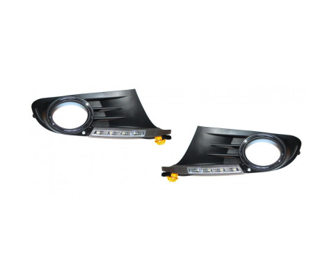 Светодиодные (LED) фары Pentair VW-349 Volkswagen Golf 2009г. Светодиодные (LED) фары Pentair VW-349 Volkswagen Golf 2009г.
