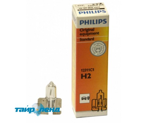 Лампа галогенная Philips H2, 1шт/картон 12311C1