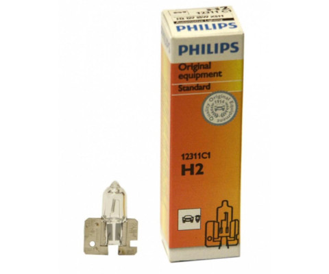 Лампа галогенная Philips H2, 1шт/картон 12311C1