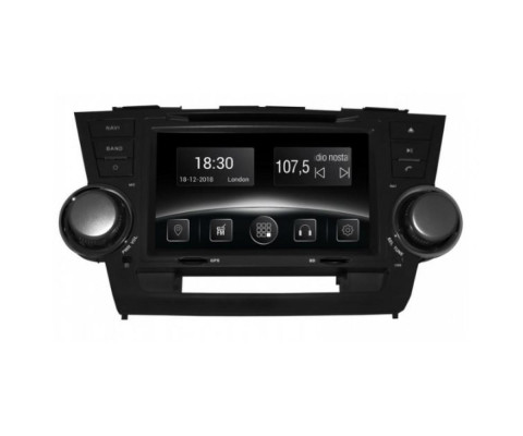 Штатная магнитола Gazer CM5008-XU40 Toyota Highlander (XU40) (2008-2015)