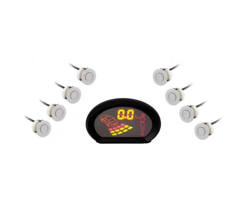 Парктроник GT P Fusion 8 white (P FS8 White) Парктроник GT P Fusion 8 white (P FS8 White)