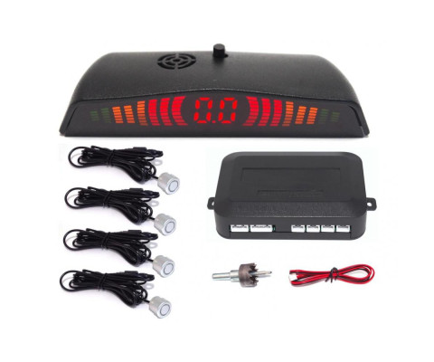 Парктроник BAXSTER PS-418-03 серебро Парктроник BAXSTER PS-418-03 серебро
