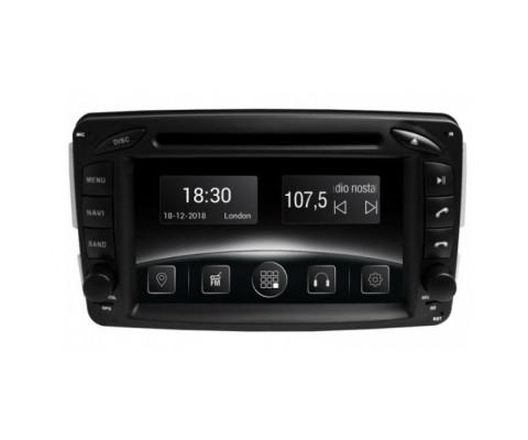 Штатная магнитола Gazer CM5007-W163 Mercedes A (W168), C (W203), E (W210), CLK(W209) Штатная магнитола Gazer CM5007-W163 Mercedes A (W168), C (W203), E (W210), CLK(W209)