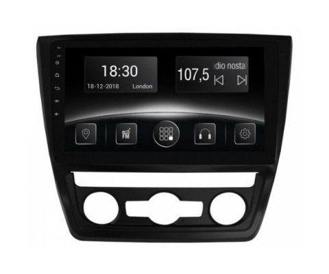 Штатная магнитола Gazer CM5510-5LA Skoda Yeti (5L) - auto conditi oner (2009-2013)
