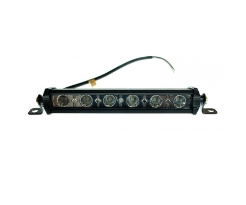 Светодиодная фара ближнего света AllLight E-18W однорядная 6chip OSRAM 3535 9-30V