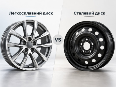 Легкосплавні чи сталеві диски: що краще вибрати