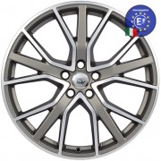 WSP Italy Audi (W571) Alicudi 9x20 5x112 ET34 DIA66.6 (matt gun metal polished)