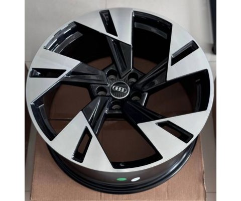 Replica Audi (A5640) 9x20 5x112 ET38 DIA66.6 (gloss black machined face)