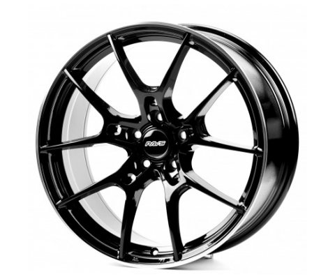 Cast Wheels CW691 8.5x19 5x112 ET35 DIA66.6 (gloss black machined lip)