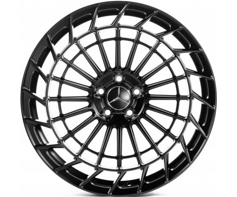 Replica Mercedes (MR953) 8.5x20 5x112 ET35.5 DIA66.6 (satin black)