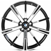 Replica BMW (B651) 9.5x20 5x112 ET40 DIA66.6 (gloss black machined face) Replica BMW (B651) 9.5x20 5x112 ET40 DIA66.6 (gloss black machined face)