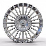 Replica Mercedes (MR2111175) 11.5x22 5x112 ET47 DIA66.6 (silver polished)