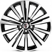 Replica Roewe (686) 7.5x18 5x112 ET41 DIA57.1 (black machined face) Replica Roewe (686) 7.5x18 5x112 ET41 DIA57.1 (black machined face)