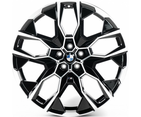 Replica BMW (B21295) 9.5x21 5x112 ET36 DIA66.6 (gloss black machined face) Replica BMW (B21295) 9.5x21 5x112 ET36 DIA66.6 (gloss black machined face)