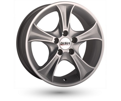 Disla Luxury R16 W7.0 PCD5x100 ET38 DIA67.1 silver