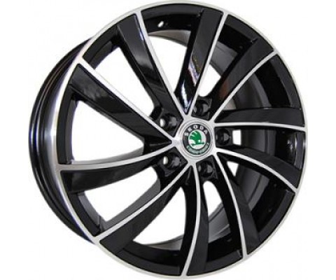 Replica Skoda (CT1106) 6.5x16 5x112 ET45 DIA57.1 (BMF)