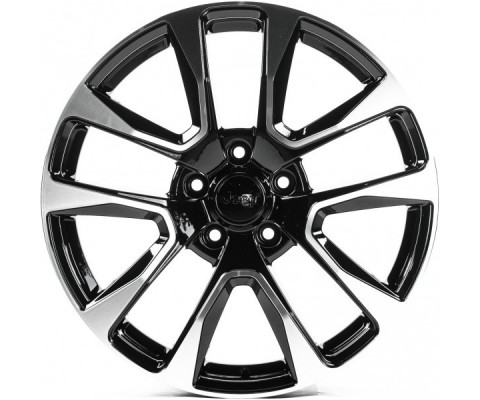 Replica Jeep (JE20377) 8x20 5x127 ET56.4 DIA71.6 (gloss black machined face)