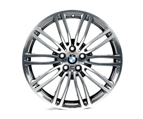 Replica BMW (B021-008) 8x19 5x112 ET30 DIA66.6 (gun metal machined face)