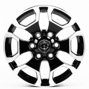 Replica Toyota (TY963) 7.5x18 6x139.7 ET25 DIA106.1 (black machined face) Replica Toyota (TY963) 7.5x18 6x139.7 ET25 DIA106.1 (black machined face)