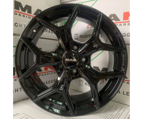 Mak Epica 7x17 5x112 ET46 DIA57.1 (gloss black)