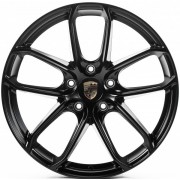 Replica Porsche (PR395) 9x20 5x130 ET48 DIA71.6 (satin black)